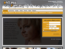 Tablet Screenshot of endless-fantasy.de